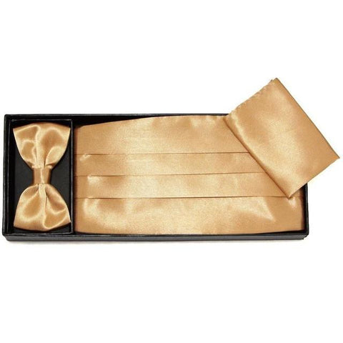 Wide Elastic Sash Belt Stretch Cummerbunds Set