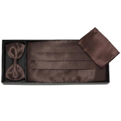 Wide Elastic Sash Belt Stretch Cummerbunds Set